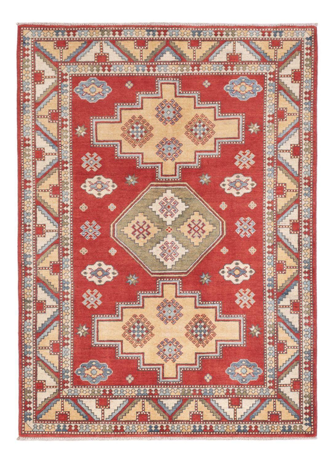 Ziegler Teppich - Kazak - 208 x 147 cm - rot