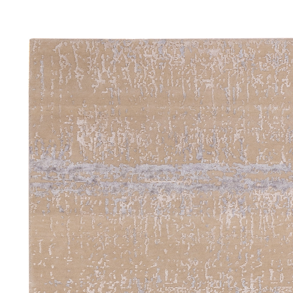 Designer Teppich - 243 x 175 cm - hellbeige