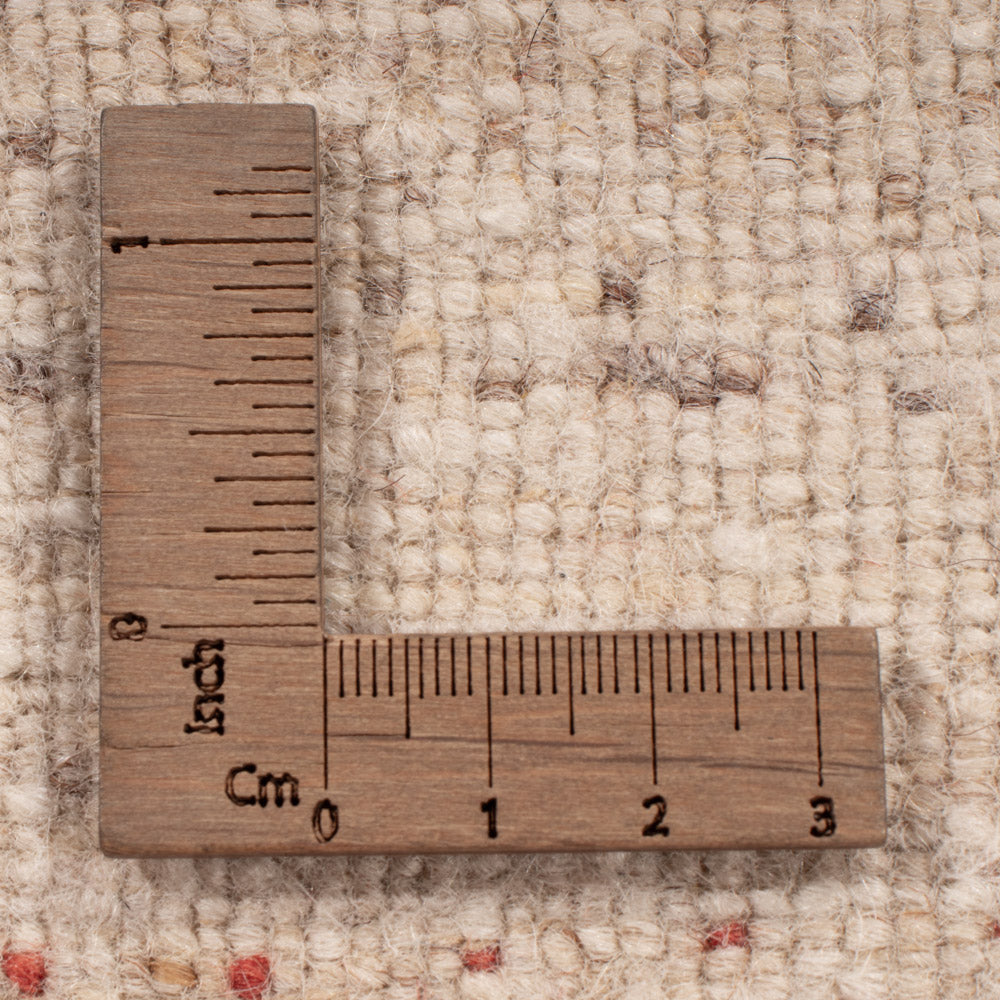 Gabbeh Teppich - Loribaft Indus - 242 x 176 cm - hellbeige