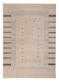 Gabbeh Teppich - Loribaft Indus - 245 x 174 cm - hellbeige