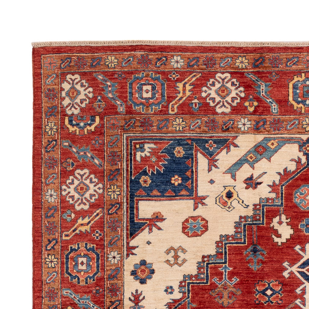 Ziegler Teppich - Kazak - 242 x 186 cm - rot
