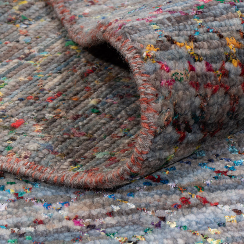 Designer Teppich - 239 x 172 cm - mehrfarbig