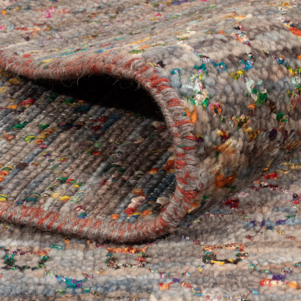 Designer Teppich - 246 x 173 cm - mehrfarbig