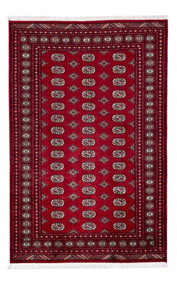 Pakistan Teppich - 241 x 154 cm - rot