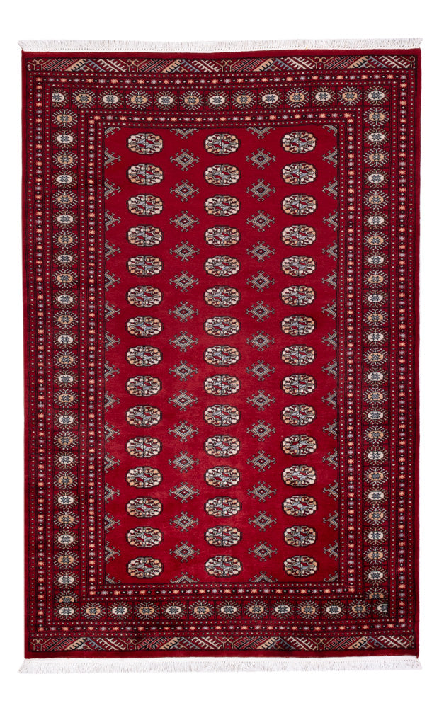Pakistan Teppich - 241 x 154 cm - rot