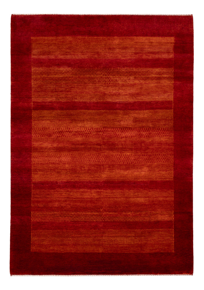 Gabbeh Teppich - Loribaft Indus - 249 x 174 cm - rot