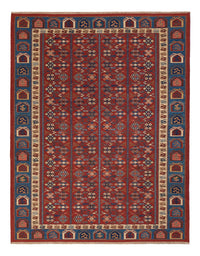 Kelim Teppich - Oriental - Soumak - 228 x 175 cm - rost