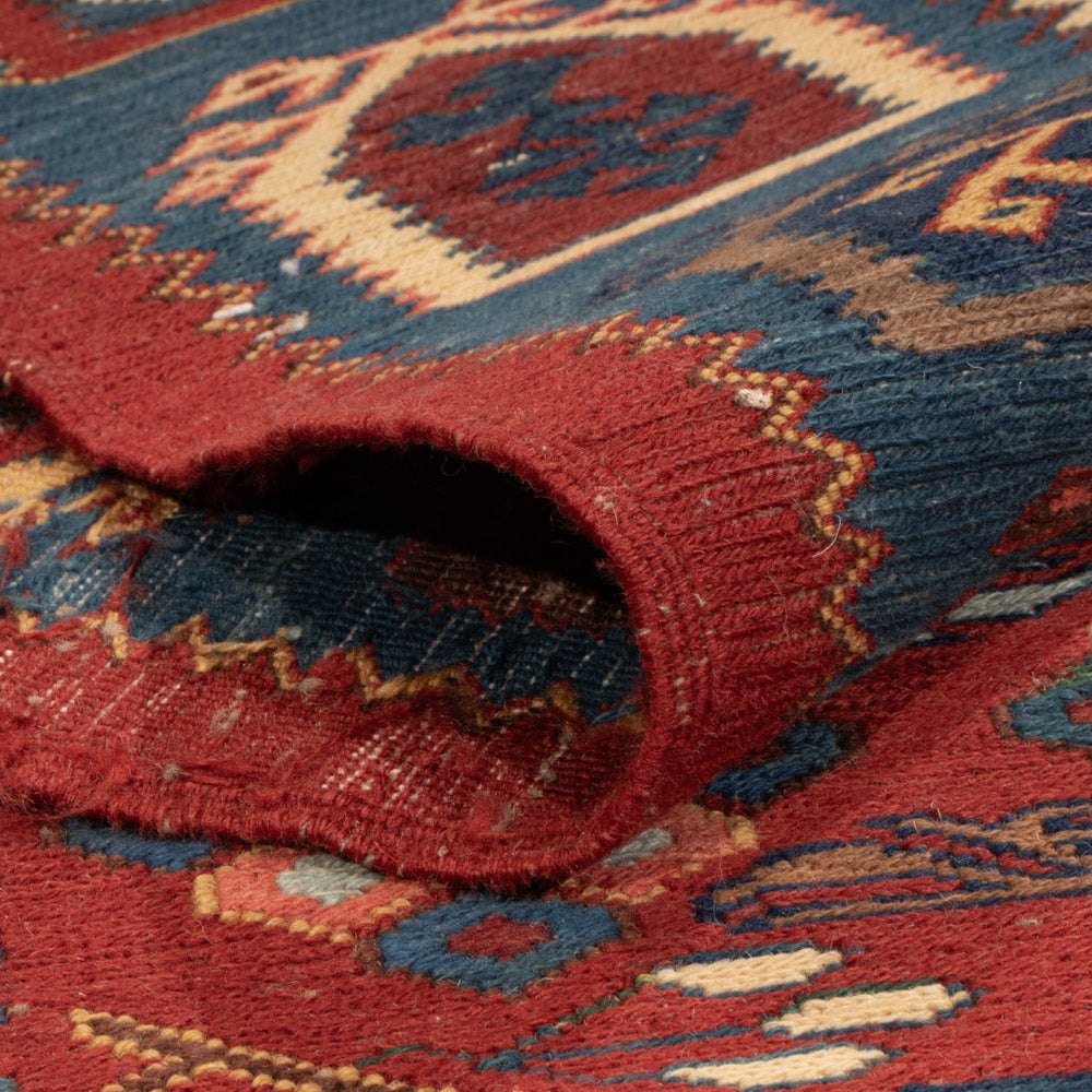 Kelim Teppich - Oriental - Soumak - 228 x 175 cm - rost