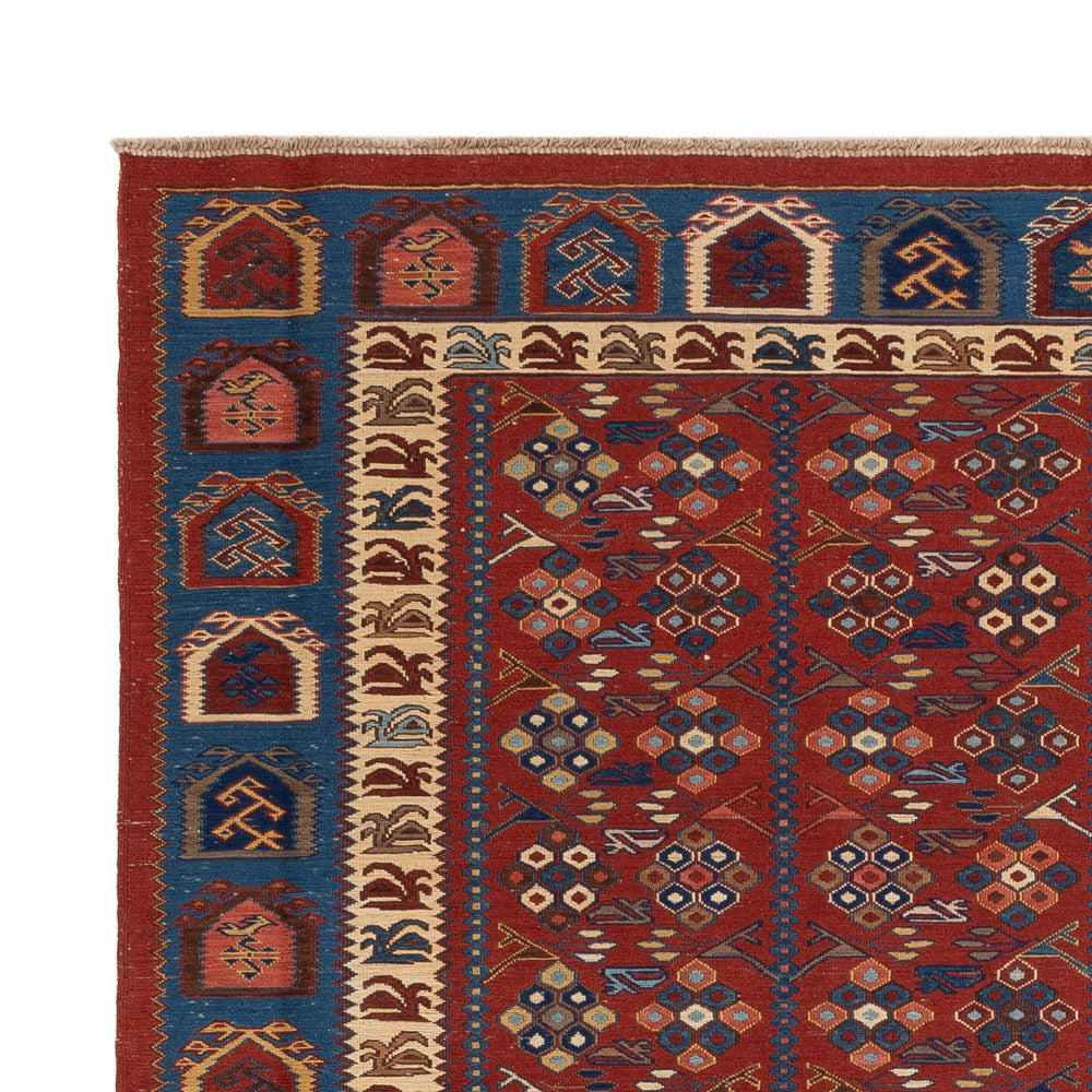 Kelim Teppich - Oriental - Soumak - 229 x 175 cm - rost