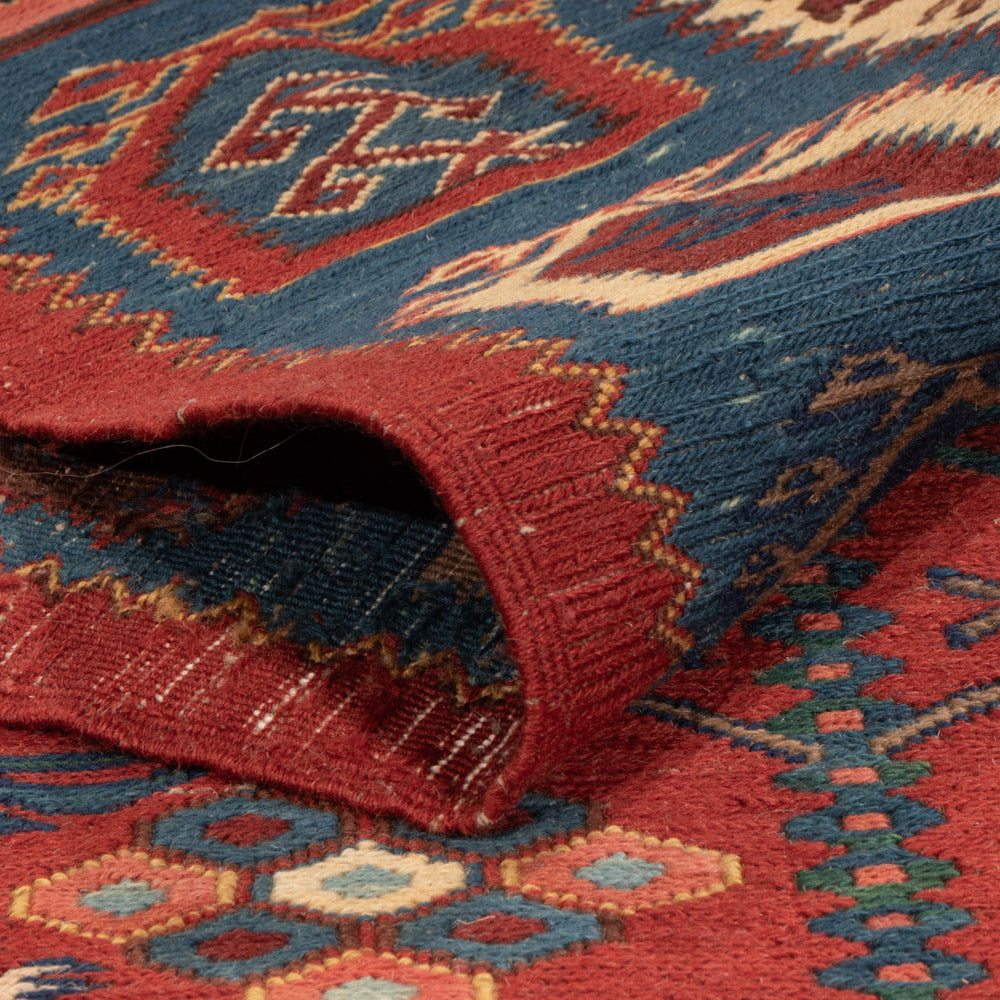 Kelim Teppich - Oriental - Soumak - 229 x 175 cm - rost
