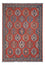 Kelim Teppich - Oriental - Royal - 253 x 177 cm - rot
