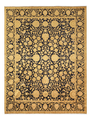 Designer Teppich - 314 x 242 cm - gold
