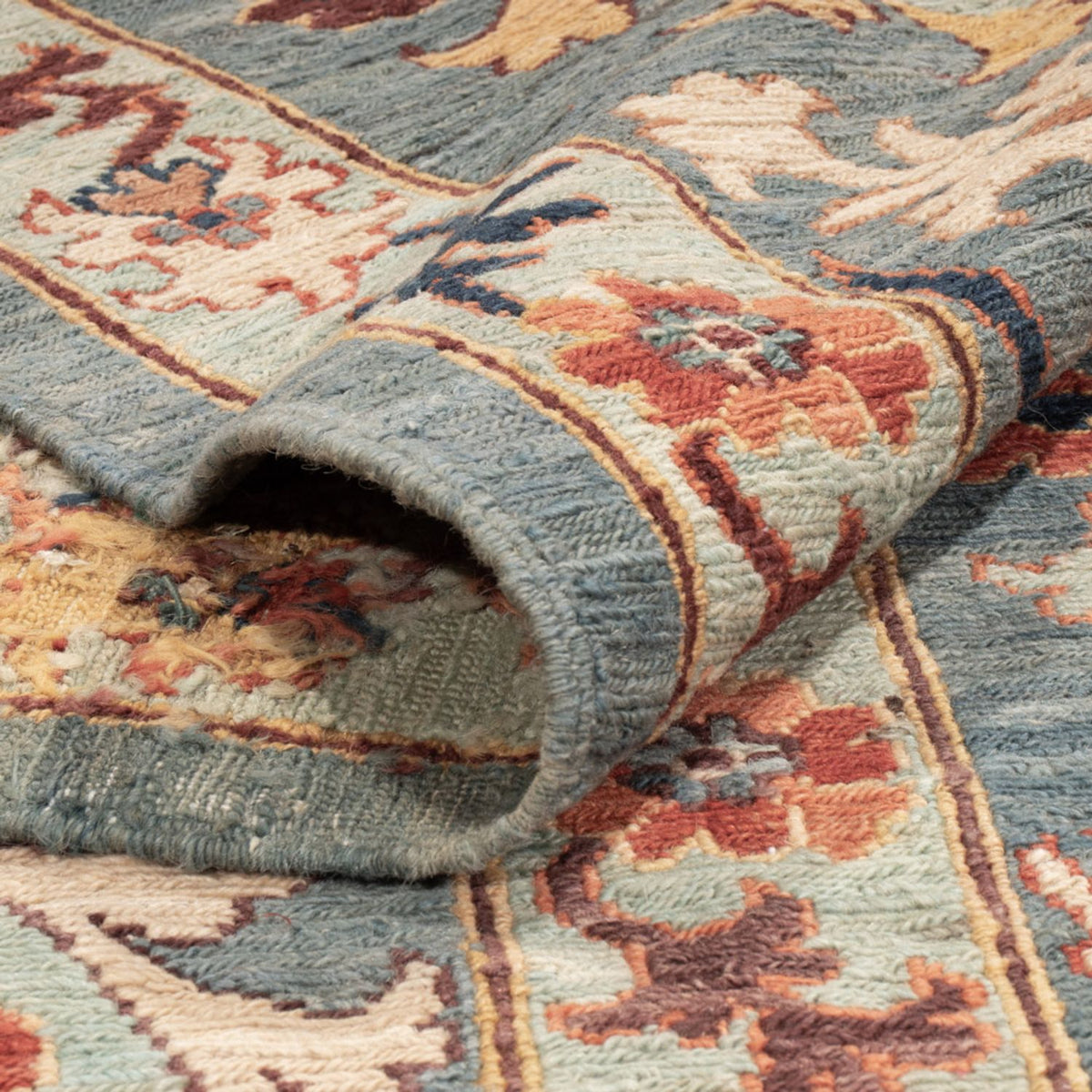 Kelim Teppich - Oriental - Soumak - 310 x 244 cm - mehrfarbig