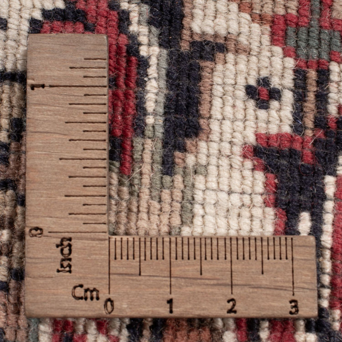 Orientteppich - Bidjar - Indus - 305 x 251 cm - dunkelrot