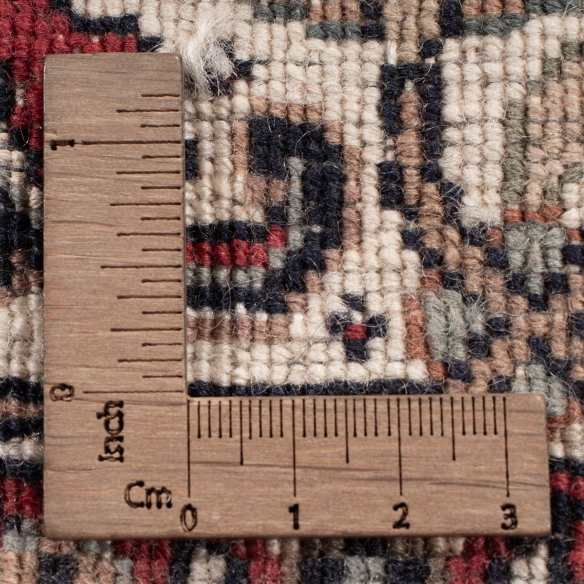 Orientteppich - Bidjar - Indus - 304 x 251 cm - dunkelrot