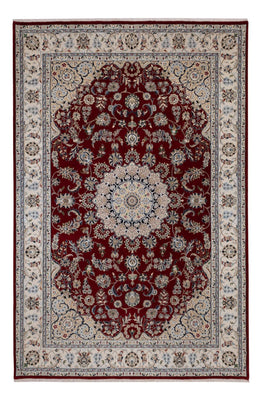 Orientteppich - Nain - Indus - 303 x 200 cm - dunkelrot