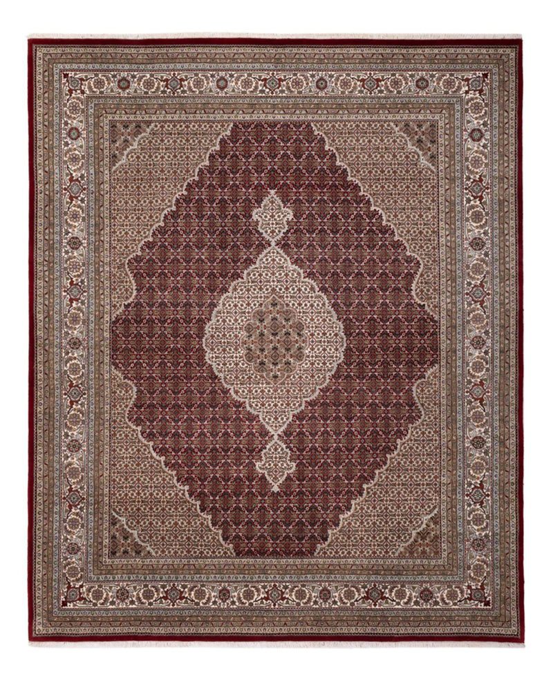 Orientteppich - Täbriz - 303 x 253 cm - dunkelbeige