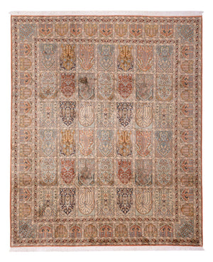Seidenteppich - Kaschmir Seide - 307 x 250 cm - mehrfarbig