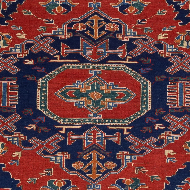 Kelim Teppich - Oriental - Soumak - 263 x 178 cm - rot