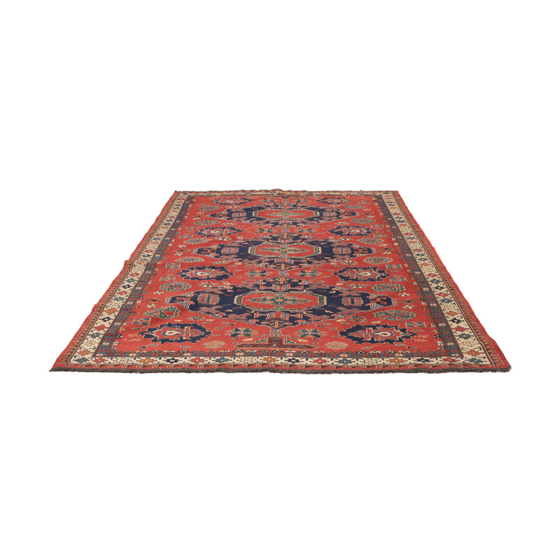 Kelim Teppich - Oriental - Soumak - 263 x 178 cm - rot