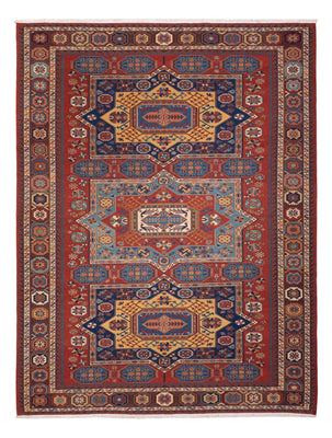 Kelim Teppich - Oriental - Soumak - 329 x 256 cm - rot
