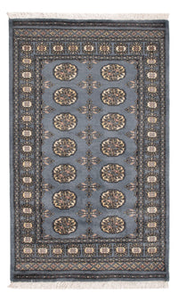 Pakistan Teppich - 156 x 93 cm - hellblau