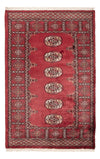 Pakistan Teppich 94x145cm - Orientteppich - Rechteckig / Rot / 94 x 145 cm Rechteckig