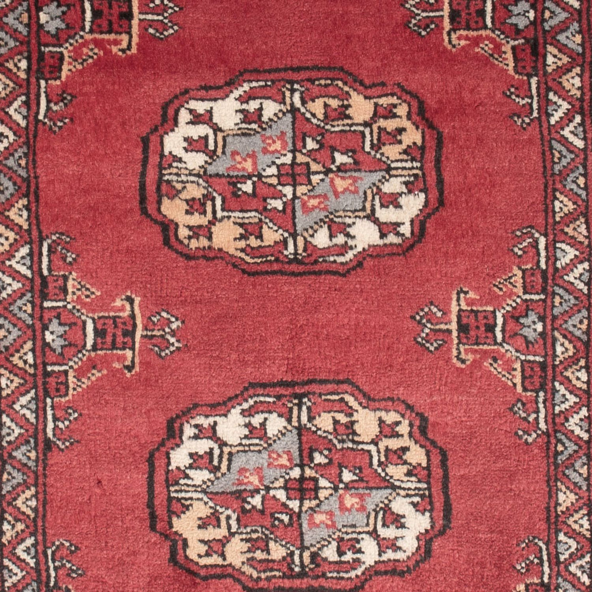 Pakistan Teppich - 124 x 78 cm - rot