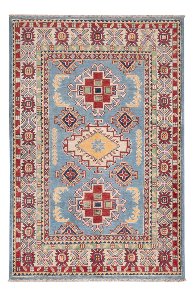 Ziegler Teppich - Kazak - 180 x 120 cm - hellblau
