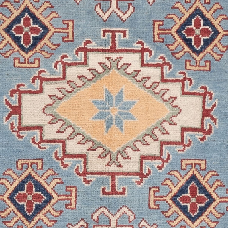 Ziegler Teppich - Kazak - 180 x 120 cm - hellblau