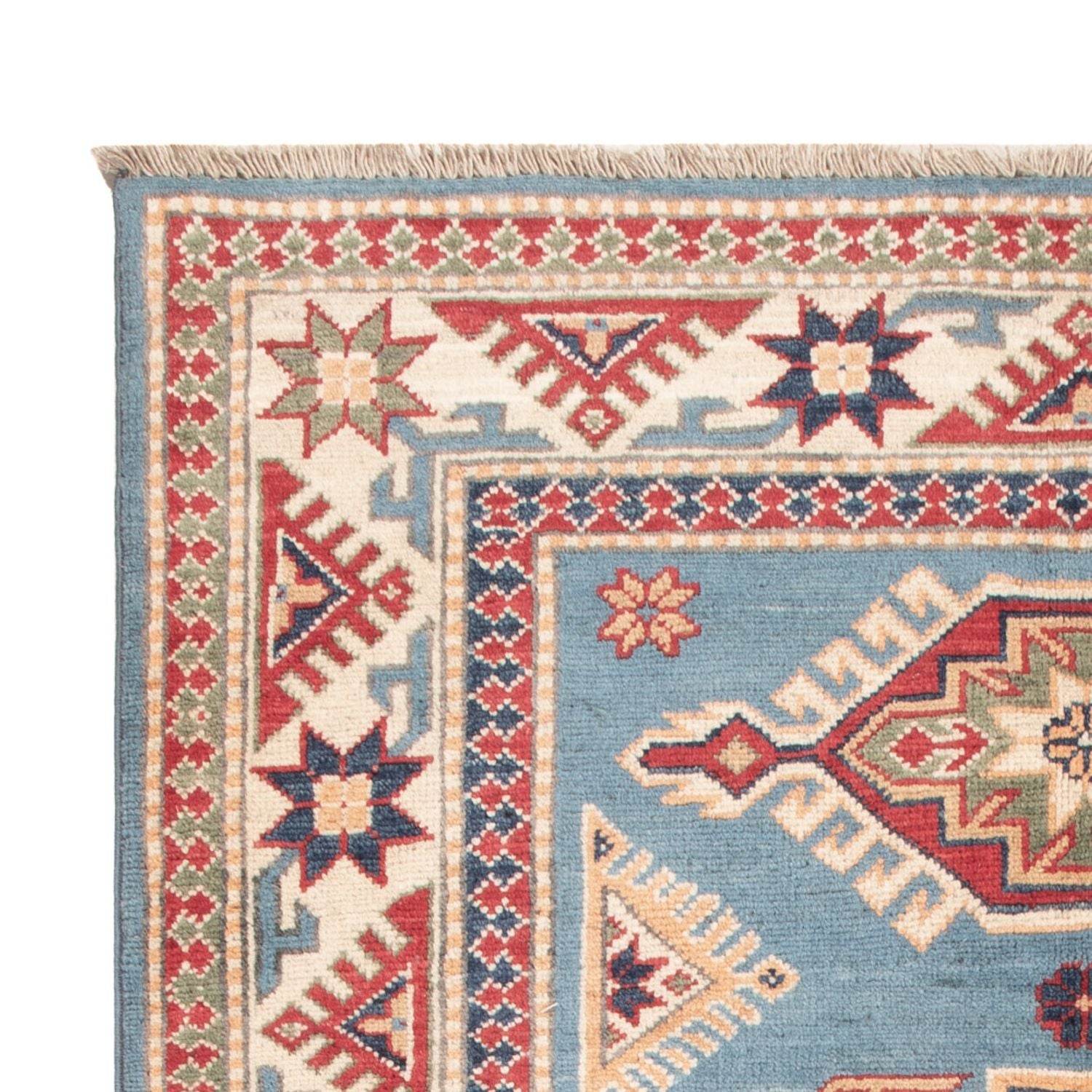 Ziegler Teppich - Kazak - 147 x 100 cm - hellblau