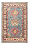 Kazak Teppich 98x147cm - Orientteppich - Rechteckig / Hellblau / 98 x 147 cm Rechteckig