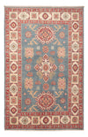 Kazak Teppich 98x150cm - Orientteppich - Rechteckig / Hellblau / 98 x 150 cm Rechteckig