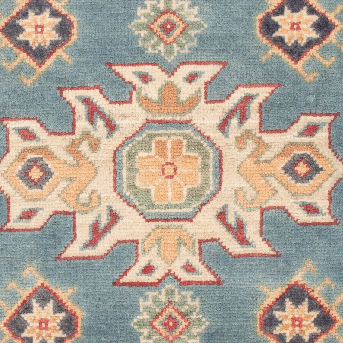 Ziegler Teppich - Kazak - 123 x 83 cm - hellblau