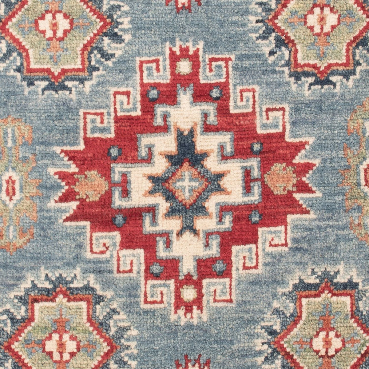 Ziegler Teppich - Kazak - 128 x 82 cm - hellblau