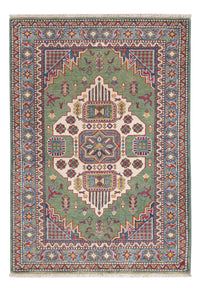 Ziegler Teppich - Kazak - 144 x 101 cm - grün