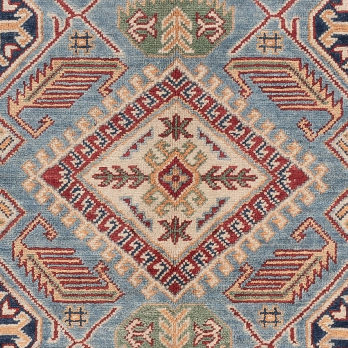 Ziegler Teppich - Kazak - 185 x 120 cm - hellblau