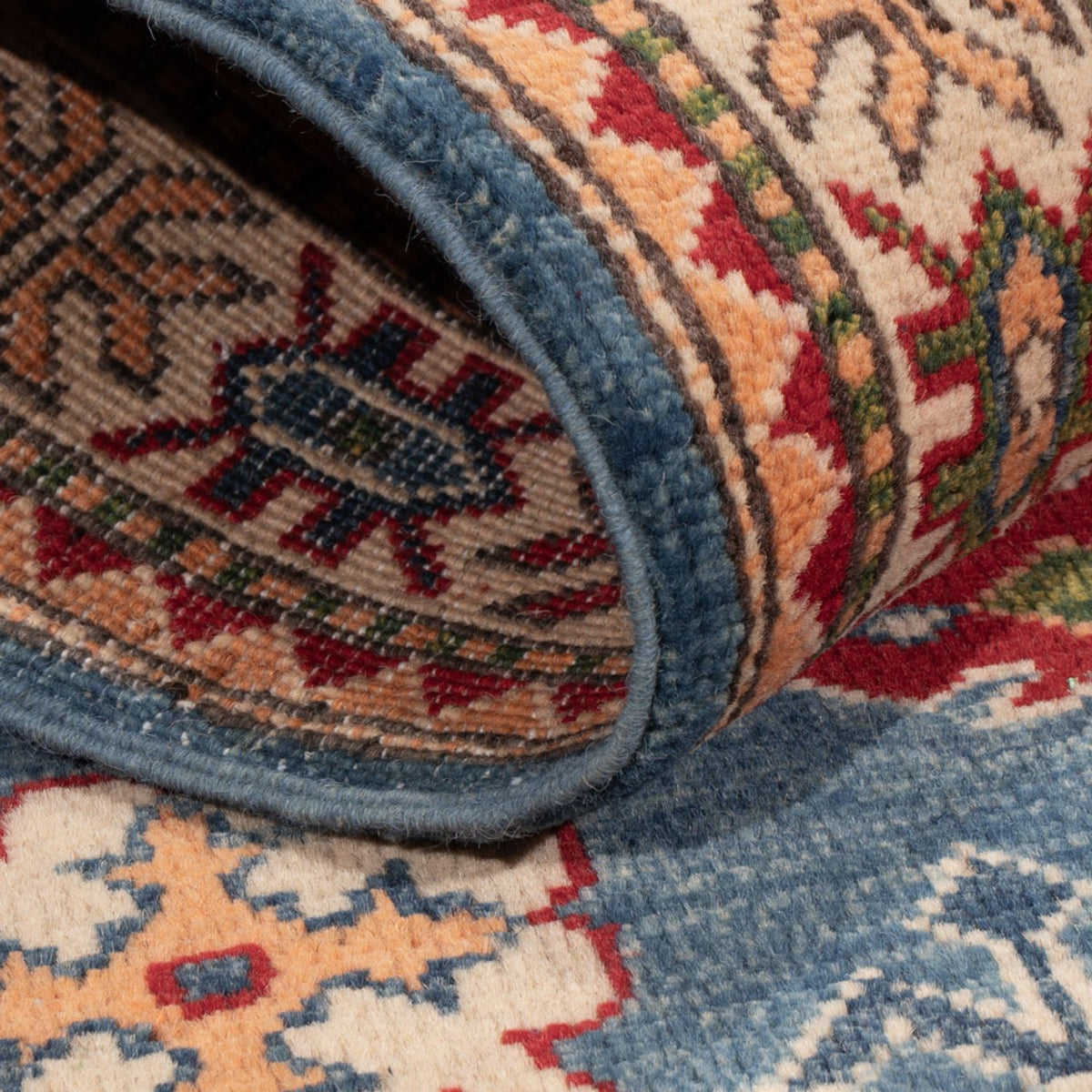 Ziegler Teppich - Kazak - 145 x 102 cm - blau