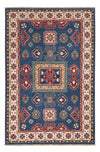 Kazak Teppich 122x188cm - Orientteppich - Rechteckig / Blau / 122 x 188 cm Rechteckig