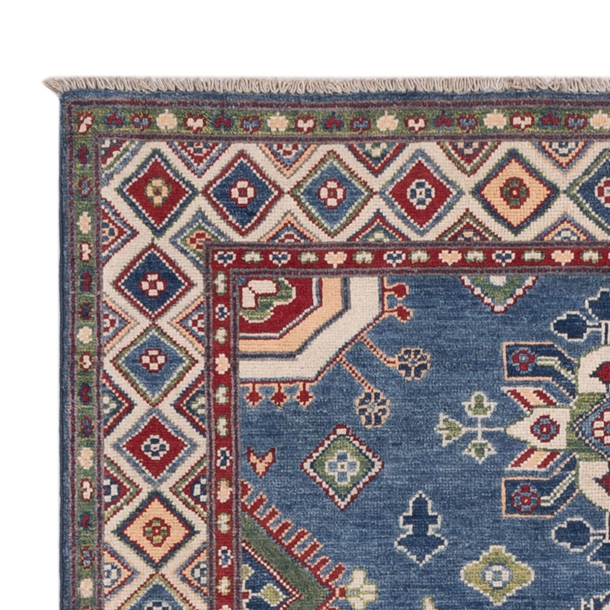 Ziegler Teppich - Kazak - 183 x 122 cm - blau