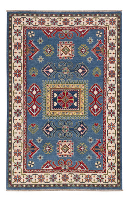 Ziegler Teppich - Kazak - 184 x 121 cm - blau