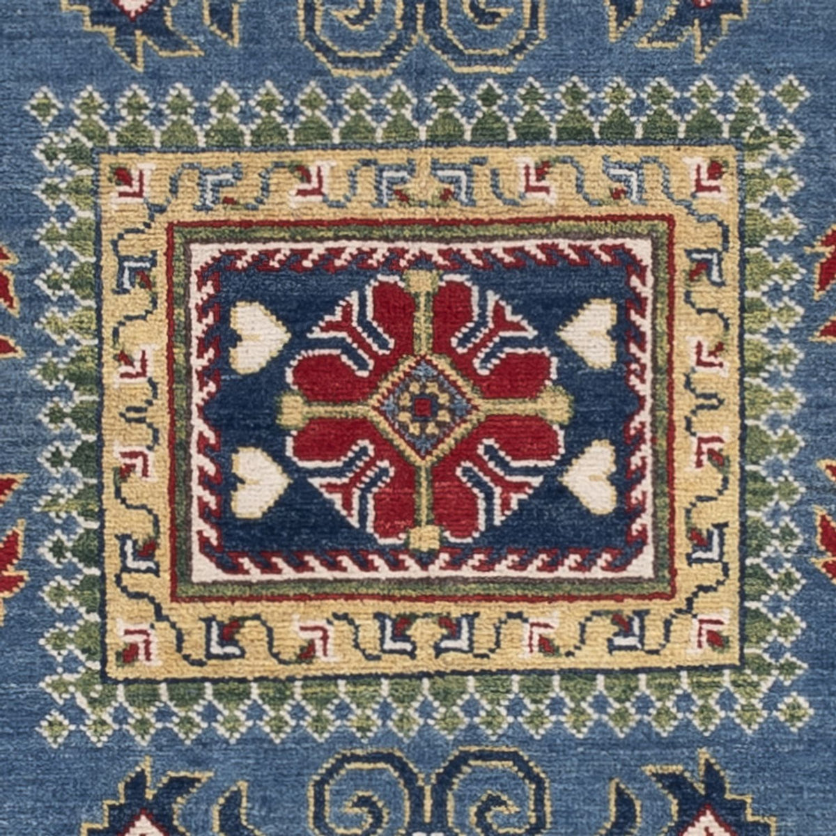 Ziegler Teppich - Kazak - 184 x 121 cm - blau