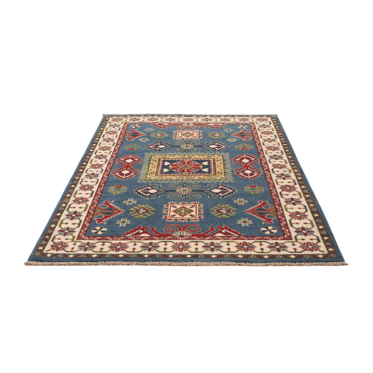 Ziegler Teppich - Kazak - 184 x 121 cm - blau