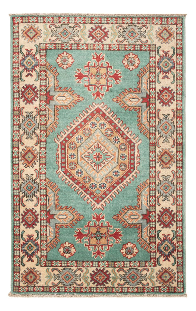 Ziegler Teppich - Kazak - 120 x 76 cm - türkis