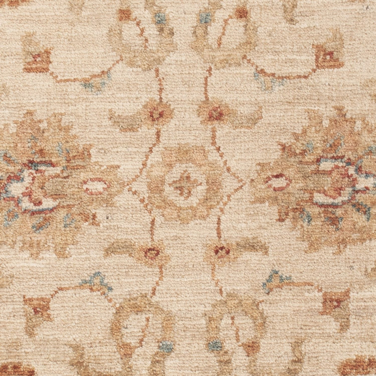 Ziegler Teppich - 94 x 71 cm - beige