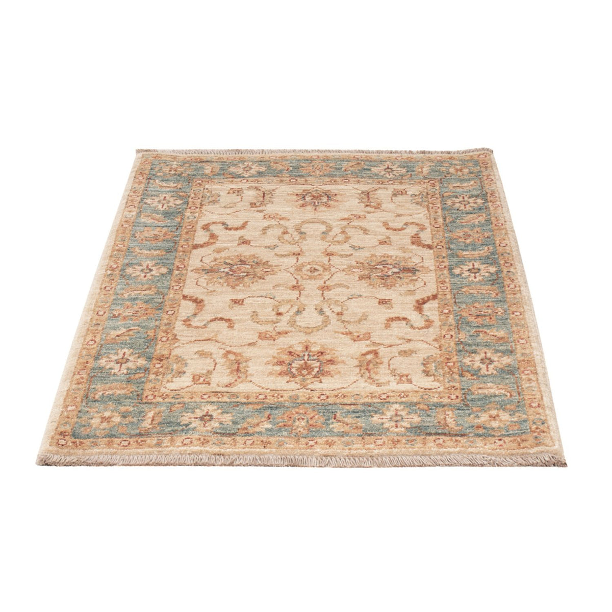 Ziegler Teppich - 94 x 71 cm - beige