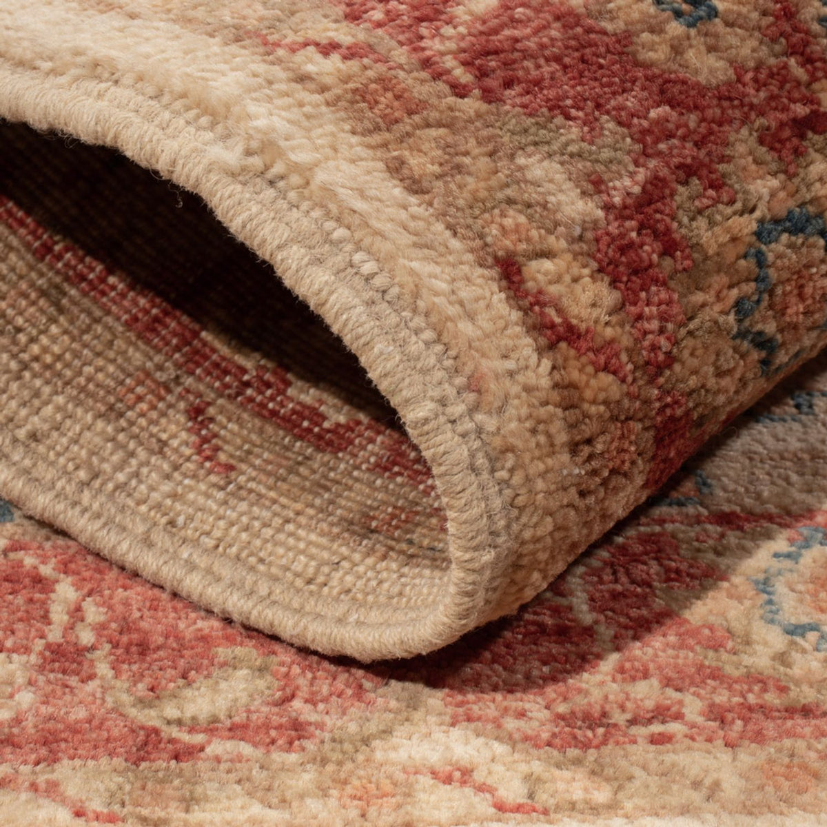 Ziegler Teppich - 84 x 62 cm - beige