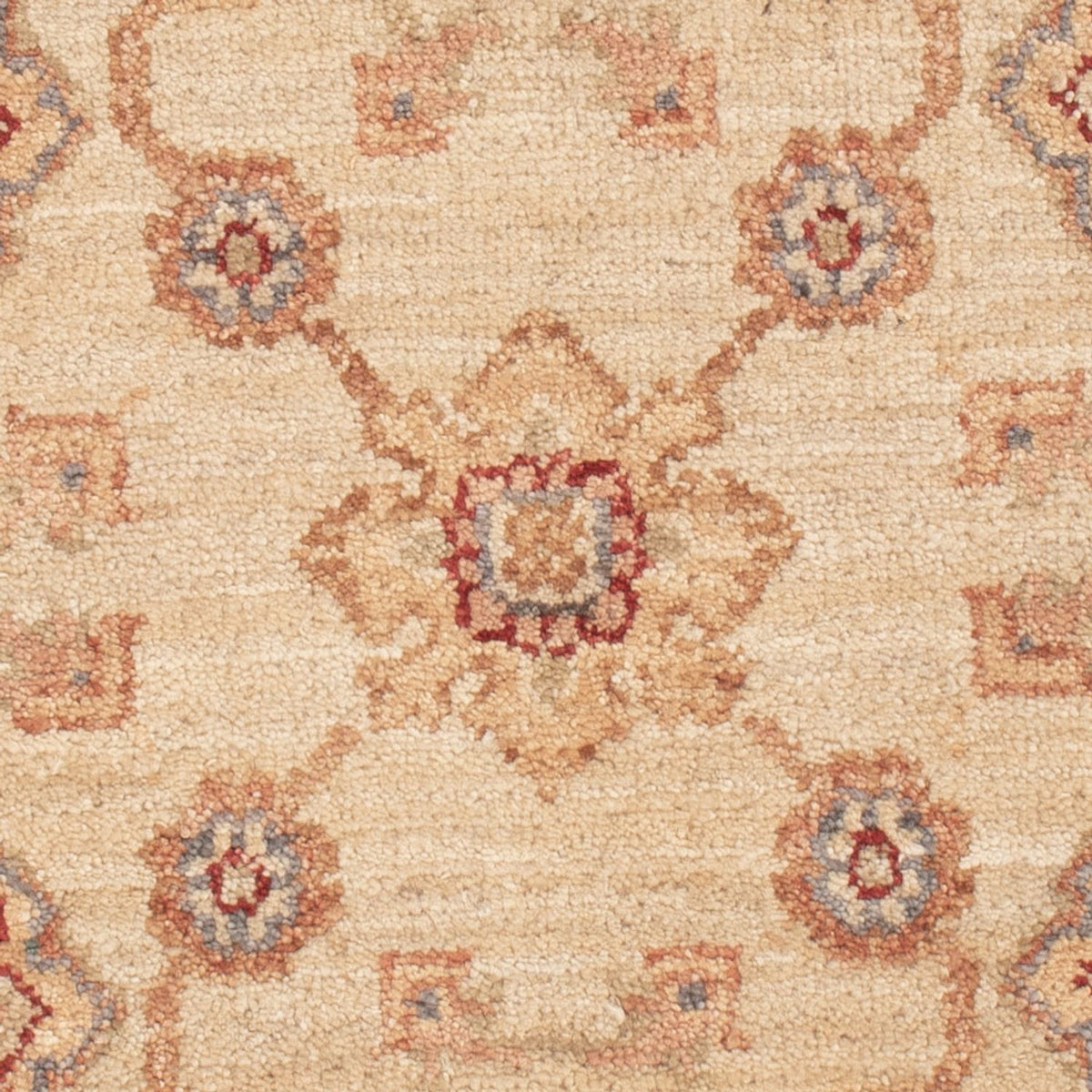 Ziegler Teppich - 90 x 58 cm - beige