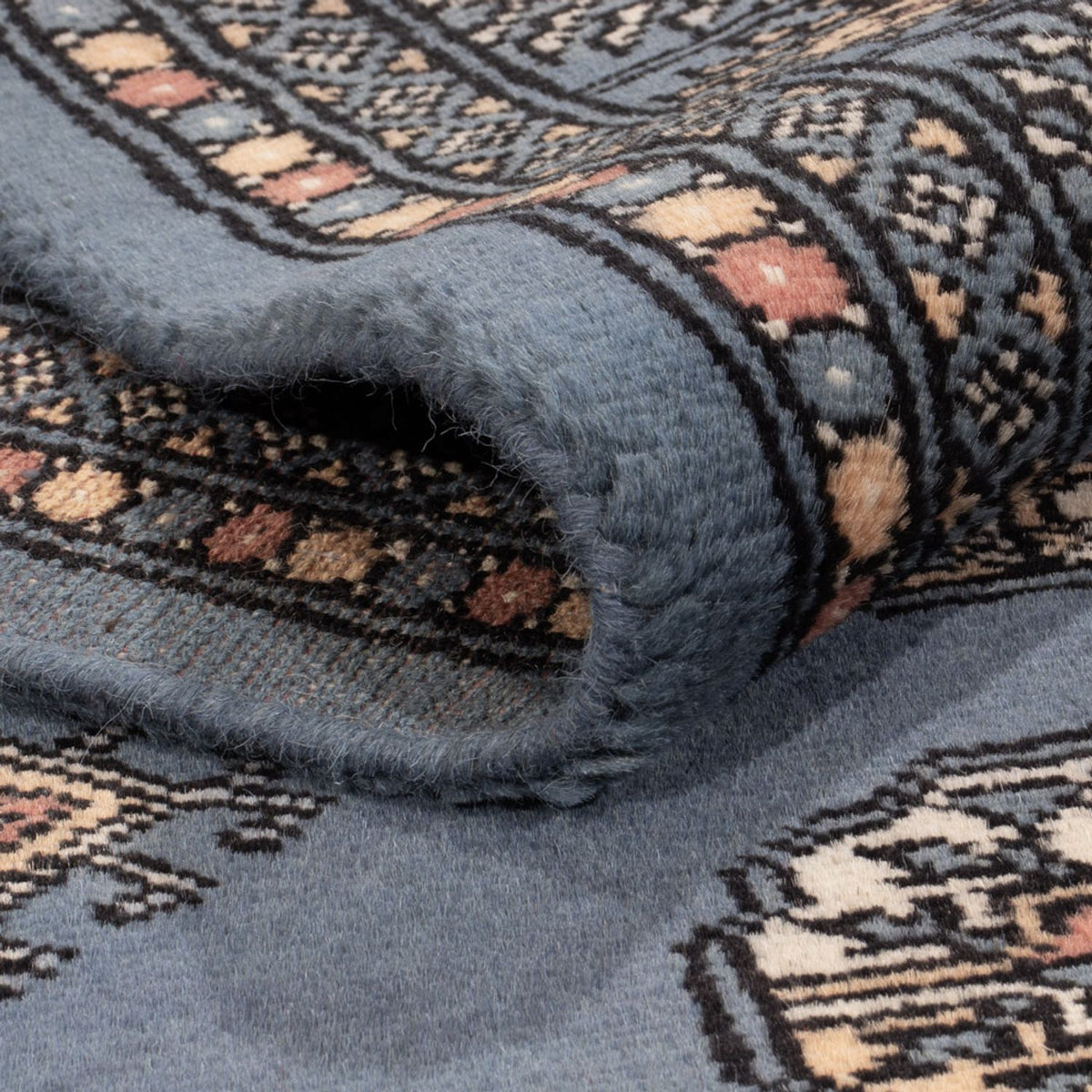 Pakistan Teppich - 185 x 125 cm - blau