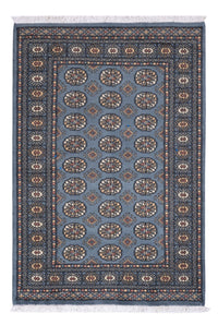 Pakistan Teppich - 183 x 124 cm - blau